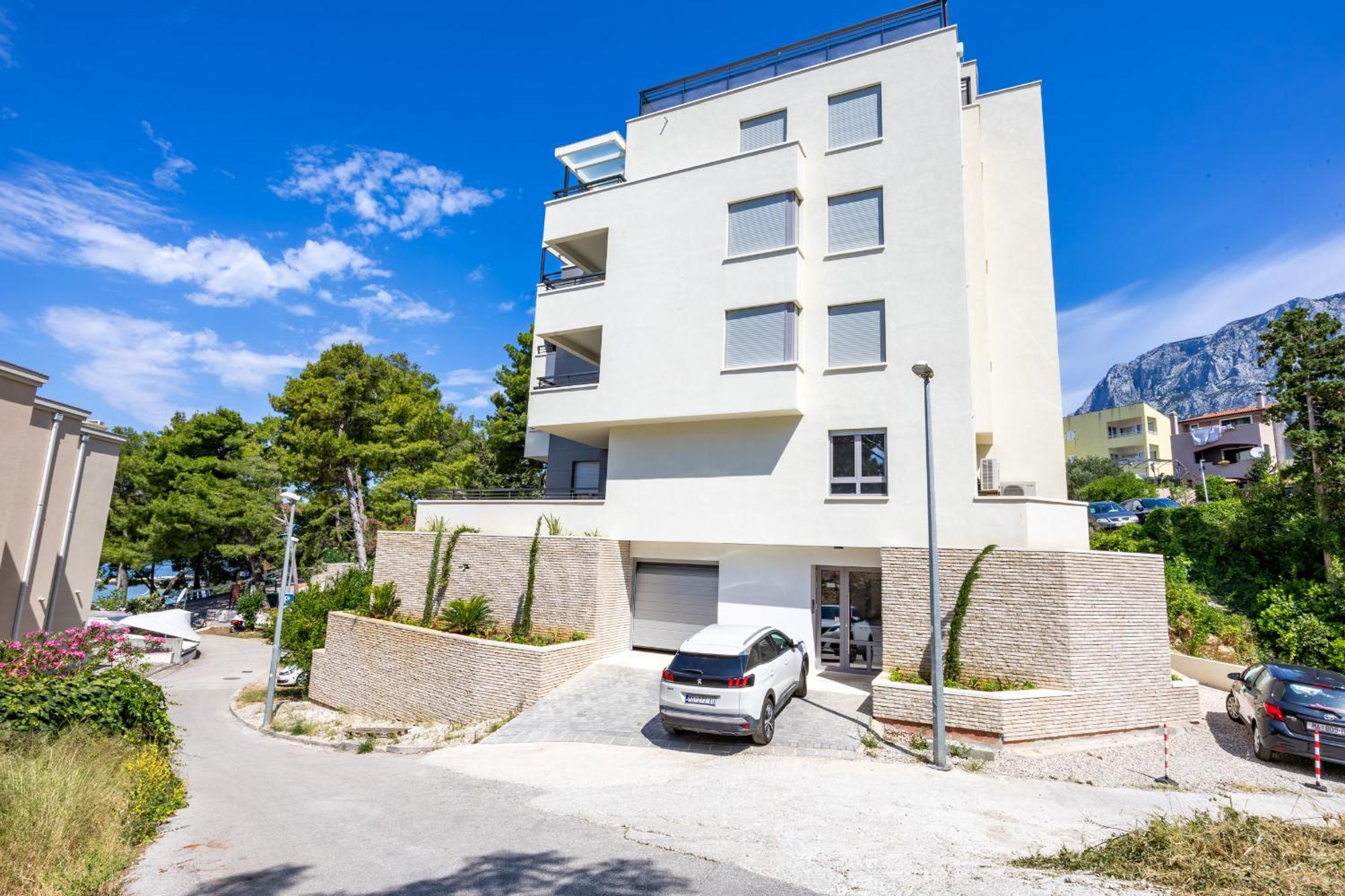 Beachfront Studio Wave Residence Srzic Makarska Exterior photo